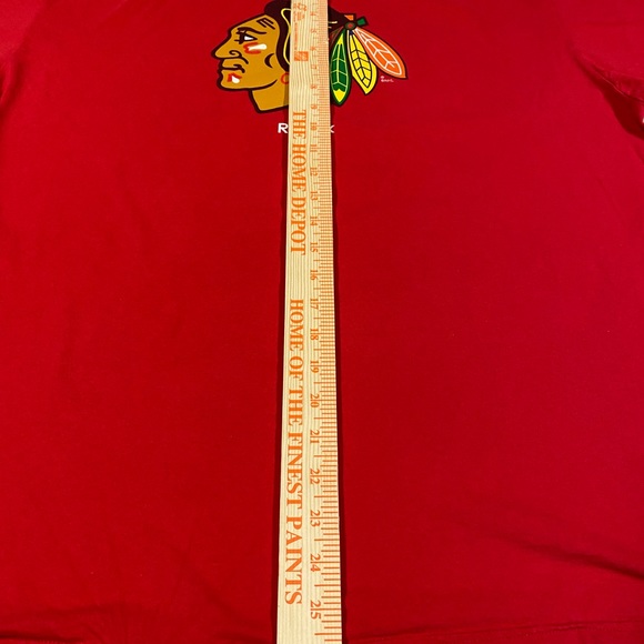 Chicago Blackhawks Reebok NHL Red Logo T-Shirt #50 Corey Crawford 2XL - Picture 3 of 8